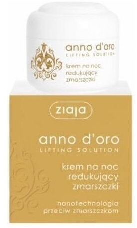 ZIAJA ANNO D'ORO Krem na noc redukujący zmarszczki 50 ml