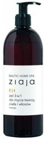 ZIAJA BALTIC HOME SPA FIT Żel d/mycia 3w1 500 ml