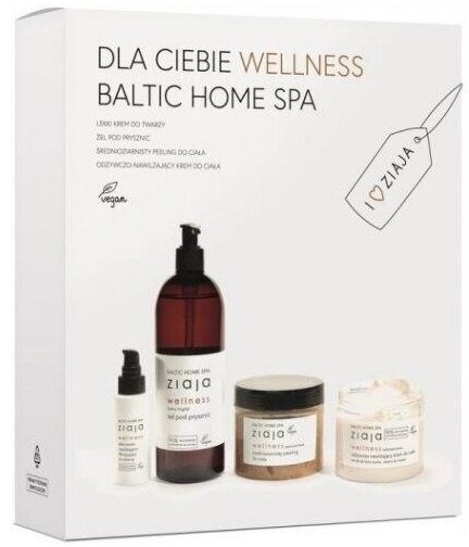 ZIAJA BALTIC HOME SPA WELLNESS Zestaw 4 elementy