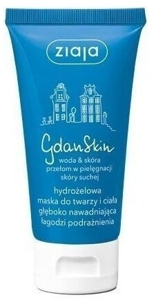 ZIAJA GDANSKIN Maska hydrożelowa do twarzy i ciała 50 ml