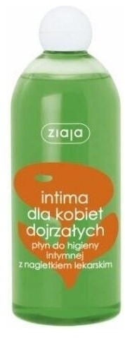 ZIAJA INTIMA Płyn do higieny intymnej kobiet dojrzałych nagietek lekarski 500 ml