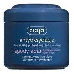 ZIAJA JAGODY ACAI Antyoksydacja Satynowy mus do ciała 200 ml