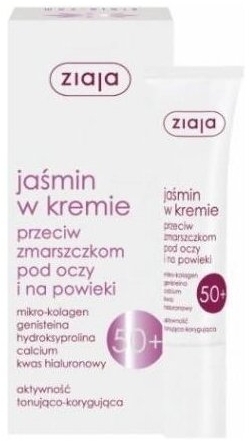 ZIAJA JAŚMIN Krem przeciwzmarszczkowy pod oczy 15 ml