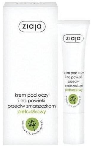 ZIAJA Krem pod oczy i na powieki przeciw zmarszczkom Pietruszkowy 15 ml