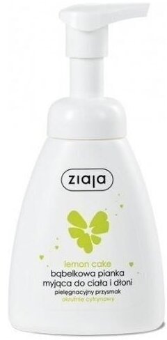 ZIAJA LEMON CAKE Pianka myjąca okrutnie cytrynowa 250 ml