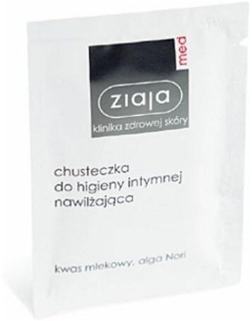 ZIAJA MED Intymna Chusteczka nawilżająca do higieny intymnej