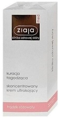 ZIAJA MED Kuracja łagodząca trądzik różowaty Skoncentrowany krem ultrakojący 50 ml