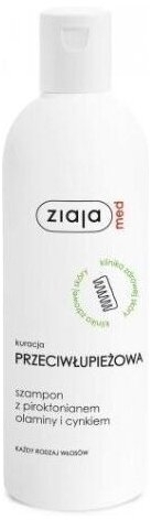 ZIAJA MED Kuracja przeciwłupieżowa Szampon do włosów 300 ml