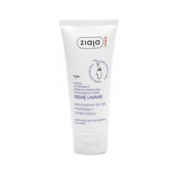 ZIAJA MED SIEMIĘ LNIANE Krem-balsam do rąk 100 ml