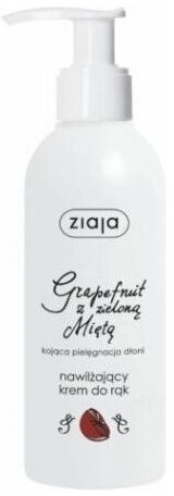 ZIAJA Pielęgnacyjny krem do rąk grapefruit z zieloną mięta 200 ml