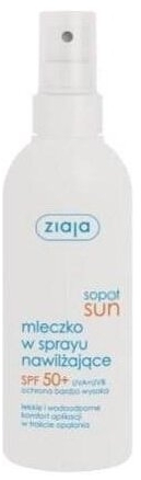 ZIAJA SOPOT SUN Mleczko nawilżające SPF50+ spray 170 ml