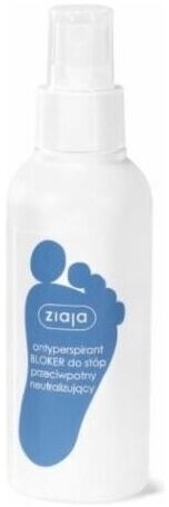 ZIAJA STOPY Antyperspirant bloker do stóp 100 ml