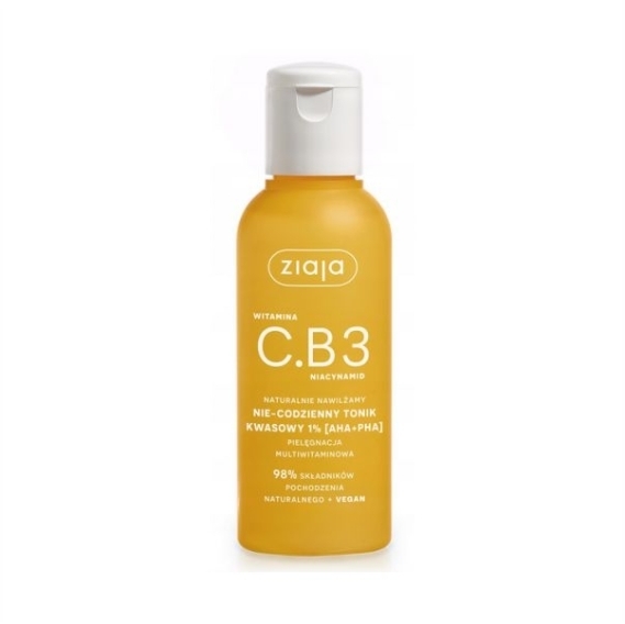 ZIAJA WITAMINA C.B3 NIACYNAMID Nie-codzienny tonik kwasowy 1% 120 ml