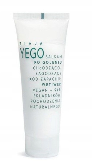 ZIAJA YEGO Balsam po goleniu chłodząco-łagodzący 80 ml