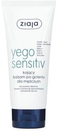 ZIAJA YEGO SENSITIV Kojący balsam po goleniu dla mężczyzn 75 ml