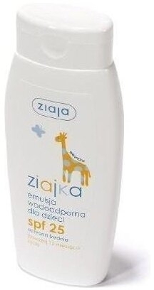 ZIAJKA Emulsja wodoodporna dla dzieci SPF 25 150 ml