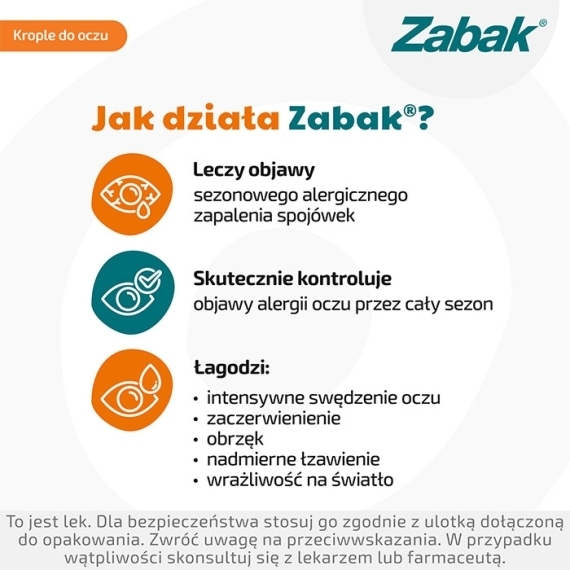 Zabak krople do oczu (butelka) 0,25 mg/ml 5ml