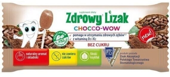 Zdrowy Lizak Chocco-Wow kakao