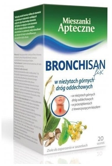 Zioła fix Bronchisan 3 g 20 saszetek
