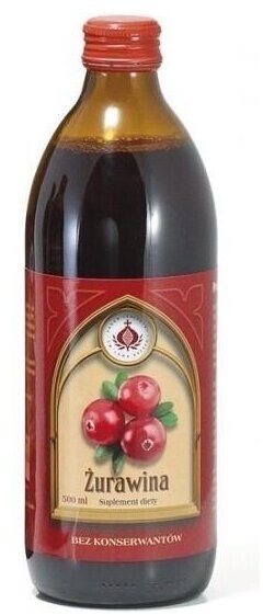 Żurawina sok Produkty Bonifraterskie 500 ml