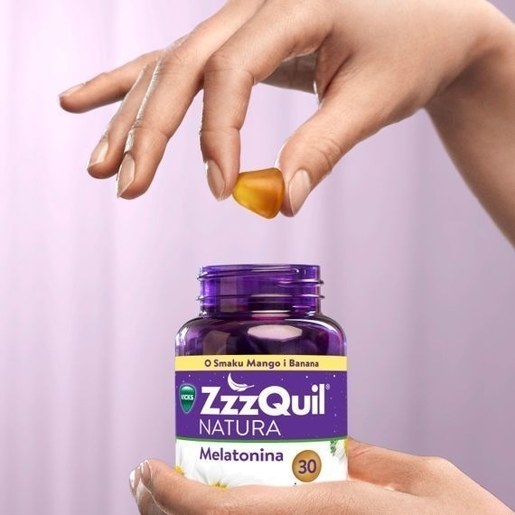 Zzzquil Natura mango i banan żelki 30 sztuk