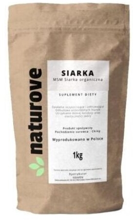naturove siarka organiczna MSM 1kg